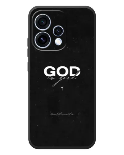 Чехол для OPPO Reno 15 с картинкой «GOD — Бог над всем»