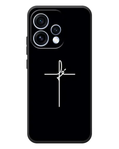 Чехол для OPPO Reno 15 с картинкой «Тонкий крест» Чехол для OPPO Reno 15 с картинкой «Тонкий крест»