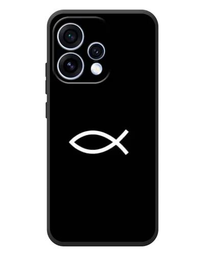 Чехол для OPPO Reno 15 с картинкой «Символ рыбы Jesus» Чехол для OPPO Reno 15 с картинкой «Символ рыбы Jesus»