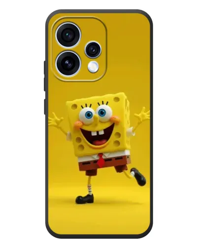 Чехол для OPPO Reno 15 с картинкой «Позитивный Губка Боб» Чехол для OPPO Reno 15 с картинкой «Позитивный Губка Боб»