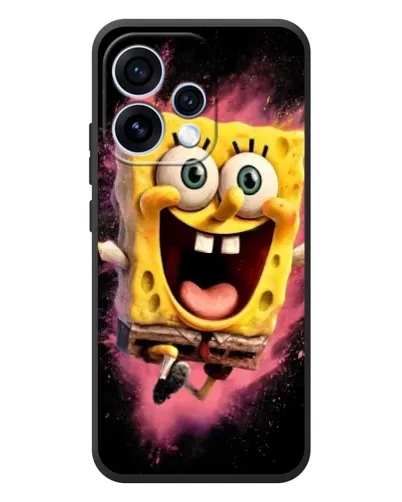 Чехол для OPPO Reno 15 с картинкой «Взрывной Спанч Боб» Чехол для OPPO Reno 15 с картинкой «Взрывной Спанч Боб»