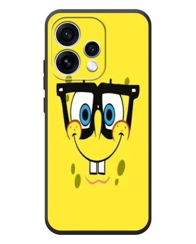 Чехол для OPPO Reno 15 с картинкой «Минималистичный Спанч Боб» Чехол для OPPO Reno 15 с картинкой «Минималистичный Спанч Боб»