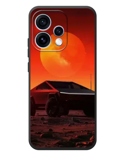 Чехол для OPPO Reno 15 с картинкой «Cybertruck на Марсе» Чехол для OPPO Reno 15 с картинкой «Cybertruck на Марсе»