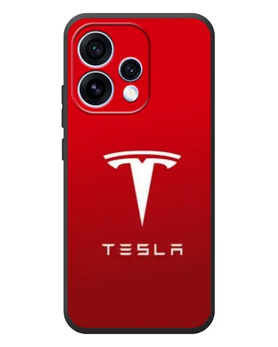 Чехол для OPPO Reno 15 с картинкой «Tesla Red Classic» Чехол для OPPO Reno 15 с картинкой «Tesla Red Classic»
