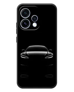 Чехол для OPPO Reno 15 с картинкой «Силуэт Tesla Night»