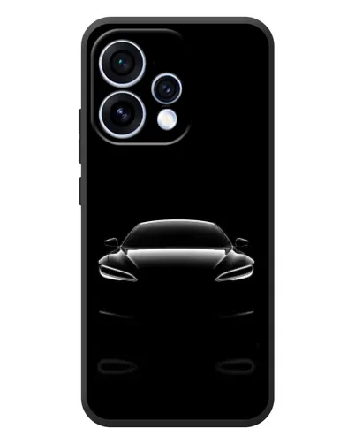 Чехол для OPPO Reno 15 с картинкой «Силуэт Tesla Night» Чехол для OPPO Reno 15 с картинкой «Силуэт Tesla Night»