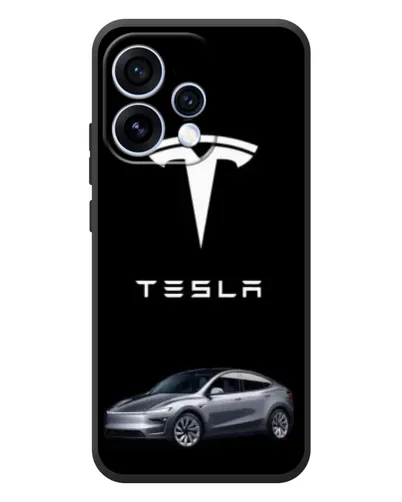 Чехол для OPPO Reno 15 с картинкой «Tesla Model Y» Чехол для OPPO Reno 15 с картинкой «Tesla Model Y»