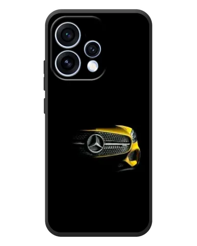Чехол для OPPO Reno 15 с картинкой «Mercedes — ретро стиль»
