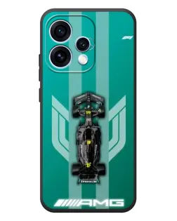 Чехол для OPPO Reno 15 с картинкой «Mercedes AMG Petronas»