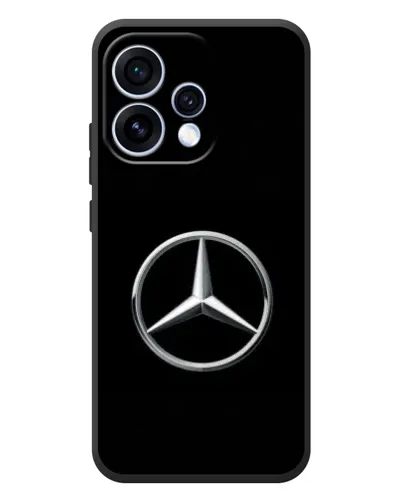 Чехол для OPPO Reno 15 с картинкой «Mercedes классический лого»