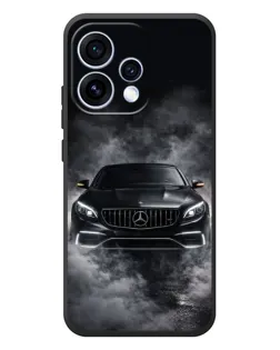 Чехол для OPPO Reno 15 с картинкой «Mercedes в дыму»