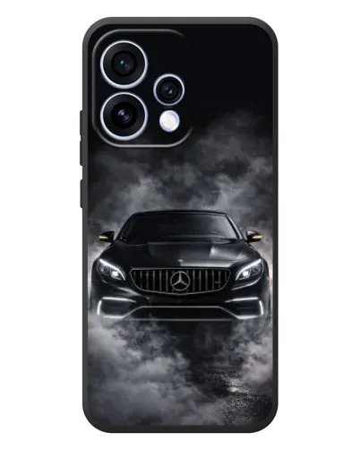 Чехол для OPPO Reno 15 с картинкой «Mercedes в дыму»