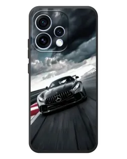 Чехол для OPPO Reno 15 с картинкой «Гоночный Mercedes AMG»