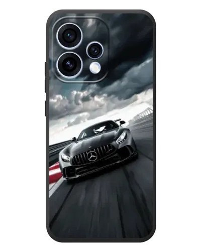 Чехол для OPPO Reno 15 с картинкой «Гоночный Mercedes AMG»