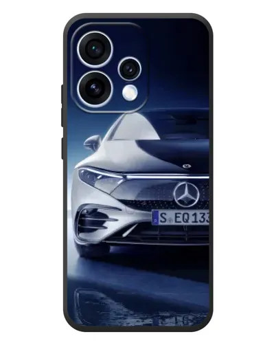 Чехол для OPPO Reno 15 с картинкой «Mercedes EQ — будущее»