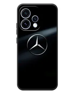Чехол для OPPO Reno 15 с картинкой «Mercedes на металле» Чехол для OPPO Reno 15 с картинкой «Mercedes на металле»