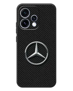 Чехол для OPPO Reno 15 с картинкой «Карбоновый Mercedes стиль» Чехол для OPPO Reno 15 с картинкой «Карбоновый Mercedes стиль»