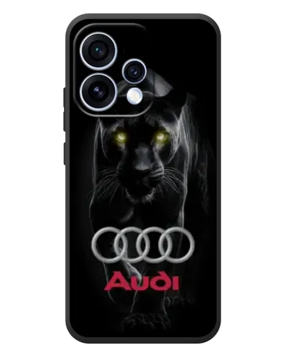 Чехол для OPPO Reno 15 с картинкой «Пантера и Audi»