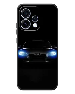 Чехол для OPPO Reno 15 с картинкой «Audi в неоне»