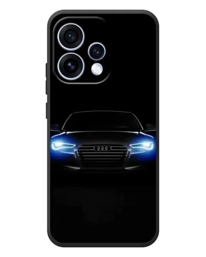 Чехол для OPPO Reno 15 с картинкой «Audi в неоне»