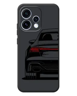 Чехол для OPPO Reno 15 с картинкой «Задняя часть Audi — арт»