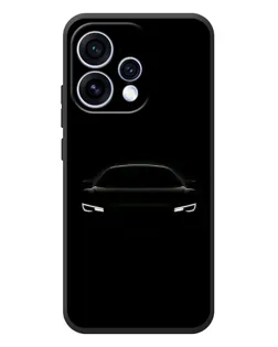 Чехол для OPPO Reno 15 с картинкой «Взгляд Audi в темноте»