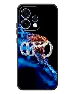 Чехол для OPPO Reno 15 с картинкой «Энергия лого Audi»