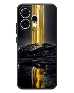 Чехол для OPPO Reno 15 с картинкой «Ночной Lamborghini драйв»