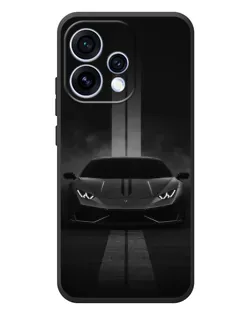 Чехол для OPPO Reno 15 с картинкой «Lamborghini симметрия дорог»