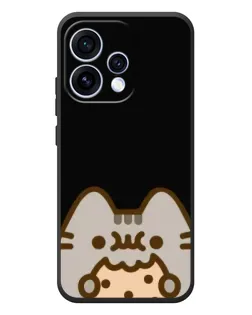 Чехол для OPPO Reno 15 с картинкой «Пушин на черном» Чехол для OPPO Reno 15 с картинкой «Пушин на черном»