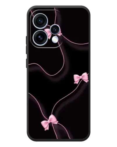 Чехол для OPPO Reno 15 с картинкой «Розовые ленты» Чехол для OPPO Reno 15 с картинкой «Розовые ленты»
