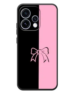 Чехол для OPPO Reno 15 с картинкой «Половинки банта»