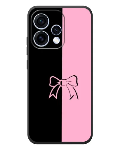 Чехол для OPPO Reno 15 с картинкой «Половинки банта» Чехол для OPPO Reno 15 с картинкой «Половинки банта»