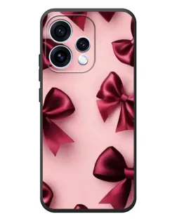 Чехол для OPPO Reno 15 с картинкой «Бордовый атлас»