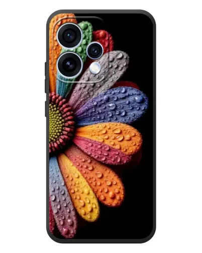 Чехол для OPPO Reno 15 с картинкой «Радужный цветок»