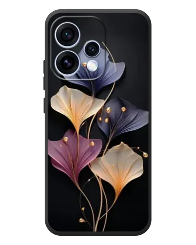 Чехол для OPPO Reno 15 с картинкой «Лиловые цветы грации»