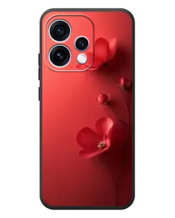 Чехол для OPPO Reno 15 с картинкой «Маковые соцветия»