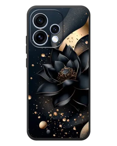 Чехол для OPPO Reno 15 с картинкой «Черный лотос»