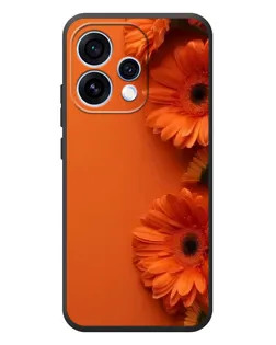 Чехол для OPPO Reno 15 с картинкой «Оранжевые герберы»