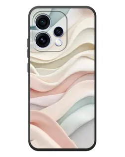 Чехол для OPPO Reno 15 с картинкой «Пастельные нежные волны»