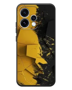 Чехол для OPPO Reno 15 с картинкой «Золотые осколки геометрии»
