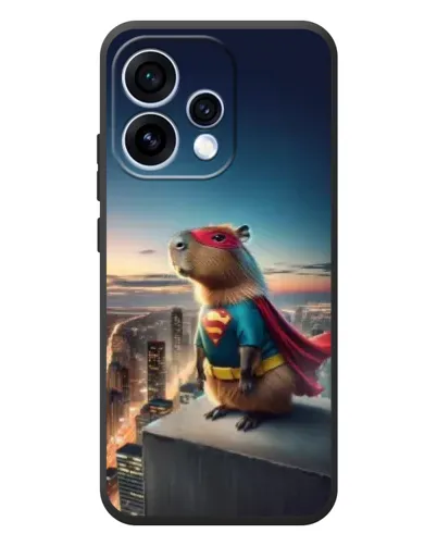Чехол для OPPO Reno 15 с картинкой «Капи-мен супергерой» Чехол для OPPO Reno 15 с картинкой «Капи-мен супергерой»
