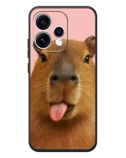Чехол для OPPO Reno 15 с картинкой «Капибара с языком» Чехол для OPPO Reno 15 с картинкой «Капибара с языком»