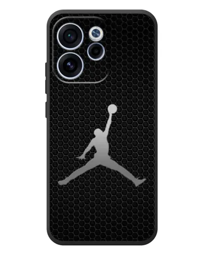 Чехол для OPPO Reno 15F с картинкой «Jordan Dark Carbon»