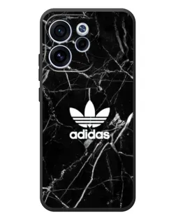 Чехол для OPPO Reno 15F с картинкой «Белый мрамор Adidas»