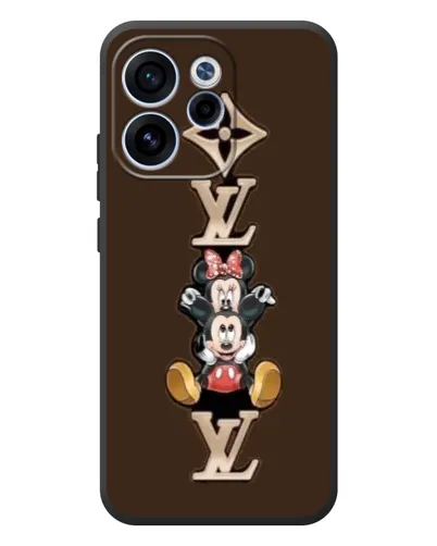 Чехол для OPPO Reno 15F с картинкой «LV и Микки Маус» Чехол для OPPO Reno 15F с картинкой «LV и Микки Маус»