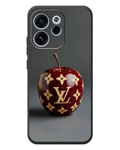 Чехол для OPPO Reno 15F с картинкой «Красное яблоко LV» Чехол для OPPO Reno 15F с картинкой «Красное яблоко LV»