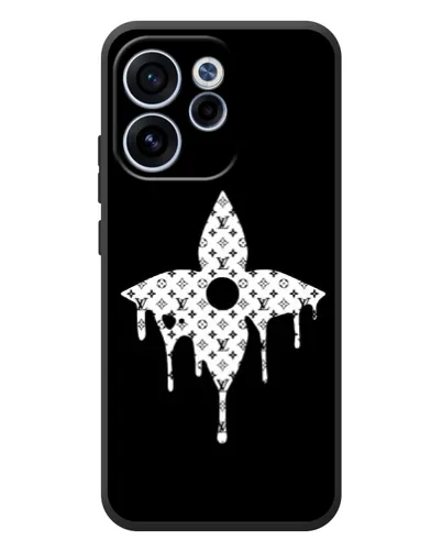 Чехол для OPPO Reno 15F с картинкой «Цветочная монограмма» Чехол для OPPO Reno 15F с картинкой «Цветочная монограмма»
