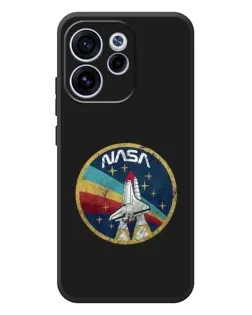 Чехол для OPPO Reno 15F с картинкой «NASA — эмблема миссии»