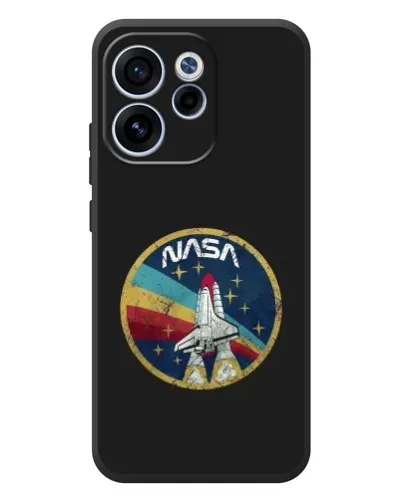 Чехол для OPPO Reno 15F с картинкой «NASA — эмблема миссии»